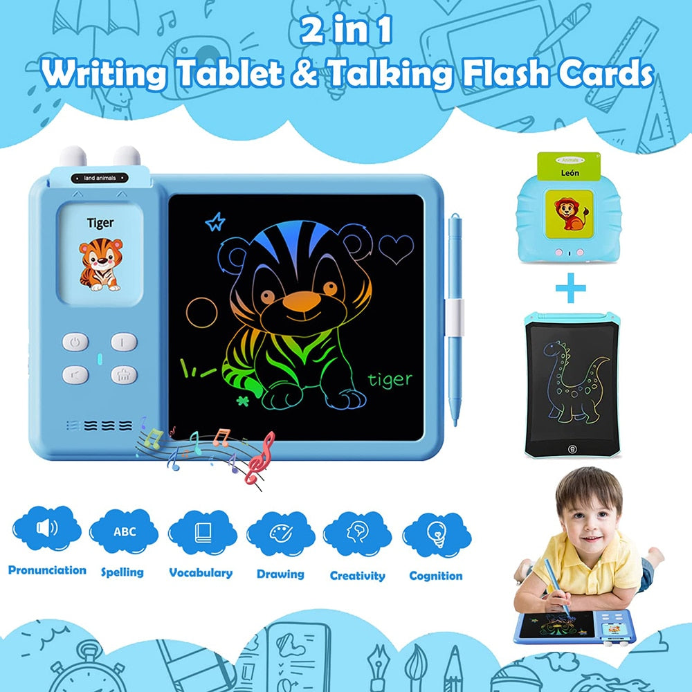 EchoPad™ - Talking Flash Card LCD Tablet